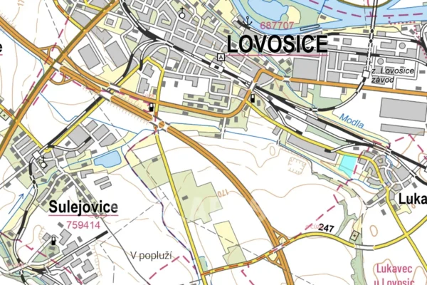 Prodej skladového prostoru 15000 m² Lovosice